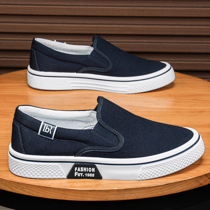 Damen bequeme Slip-On Sneakers aus atmungsaktivem Material Drune
