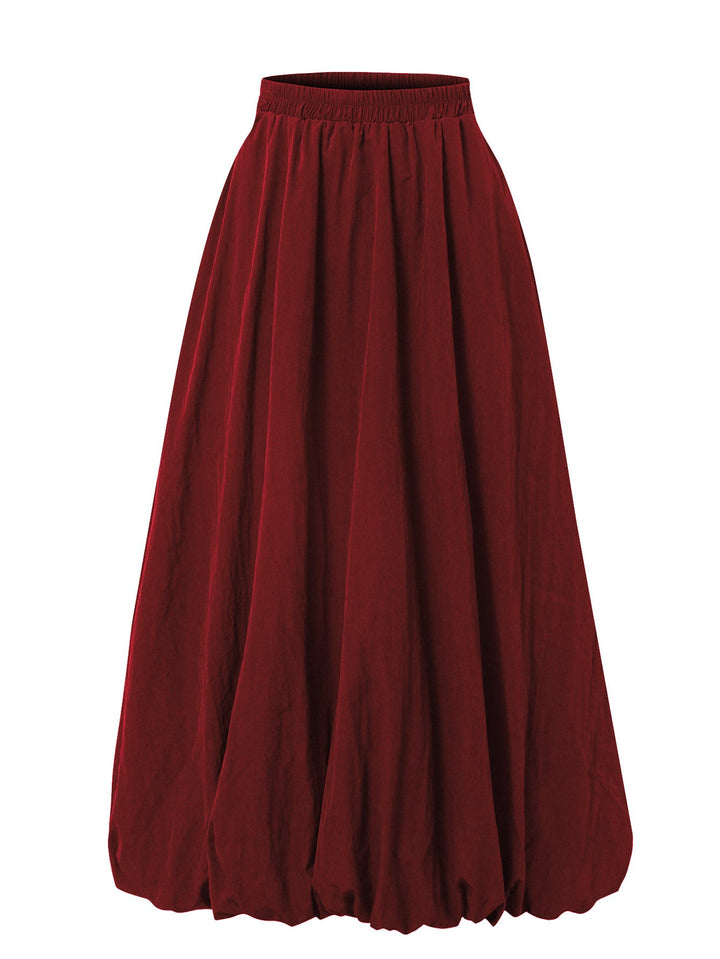 Damen luftiger Midirock Drune