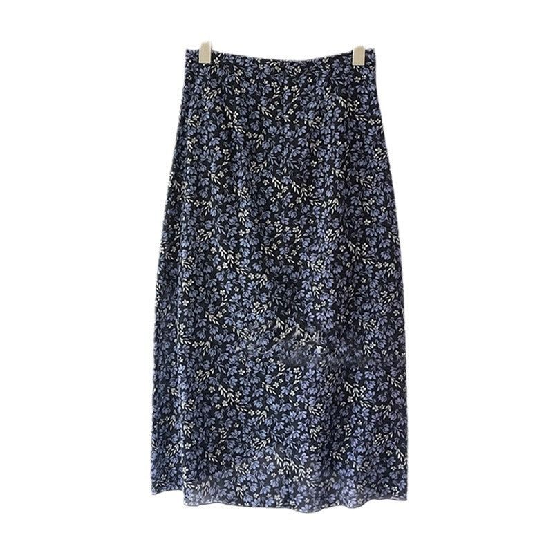Damen Eleganter Midirock mit drapiertem Design Drune