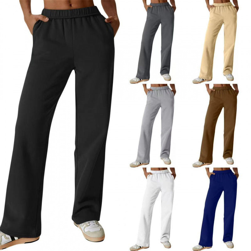 Damen Freizeithose mit bequemer Passform und seitlichen Taschen Drune