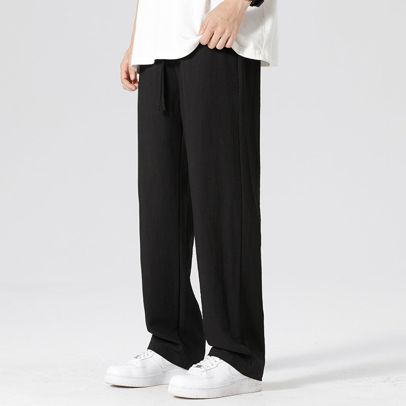 Herren Lässige Leinenhose Drune