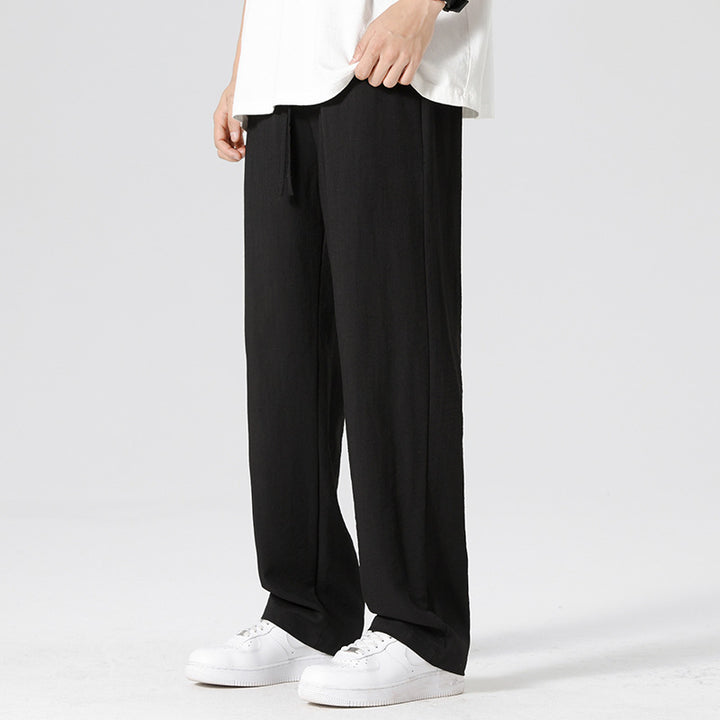 Herren Lässige Leinenhose Drune