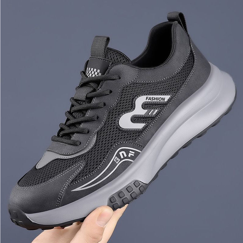 Herren Plateau-Sneaker mit atmungsaktivem Mesh und ergonomischer Dämpfung Drune