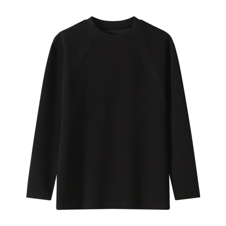 Unisex Oversize Langarm‑Sweatshirt mit Raglannähten und geripptem Rundhalsausschnitt Drune