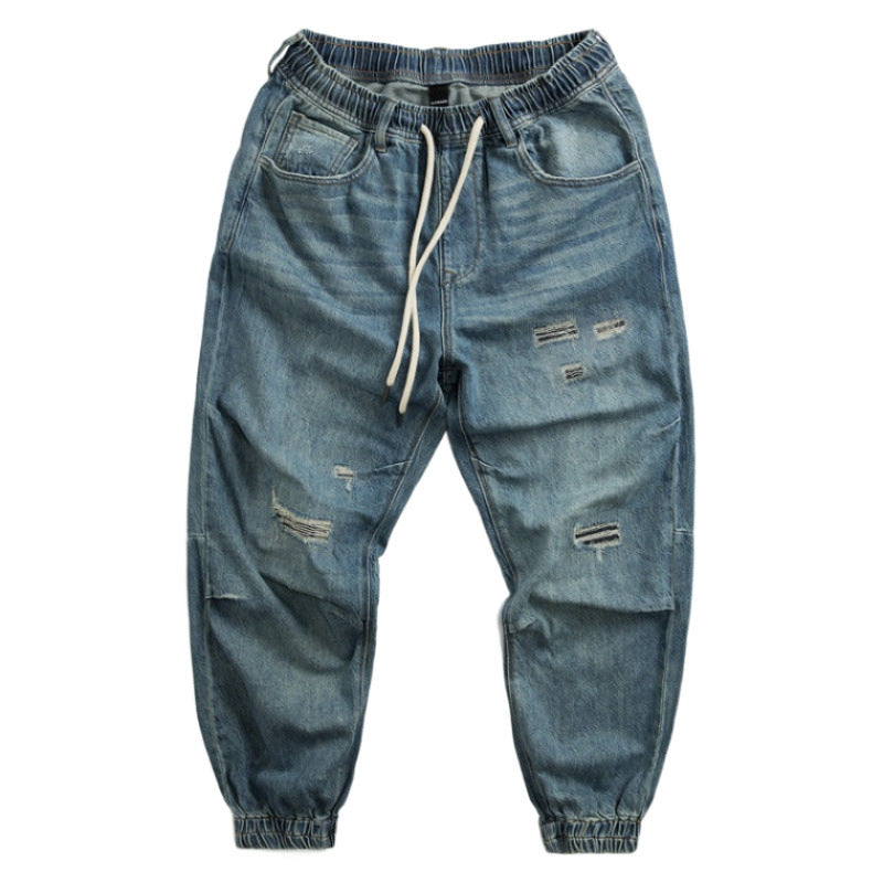 Herren lässige Jeans mit modischem Destroyed-Look Drune