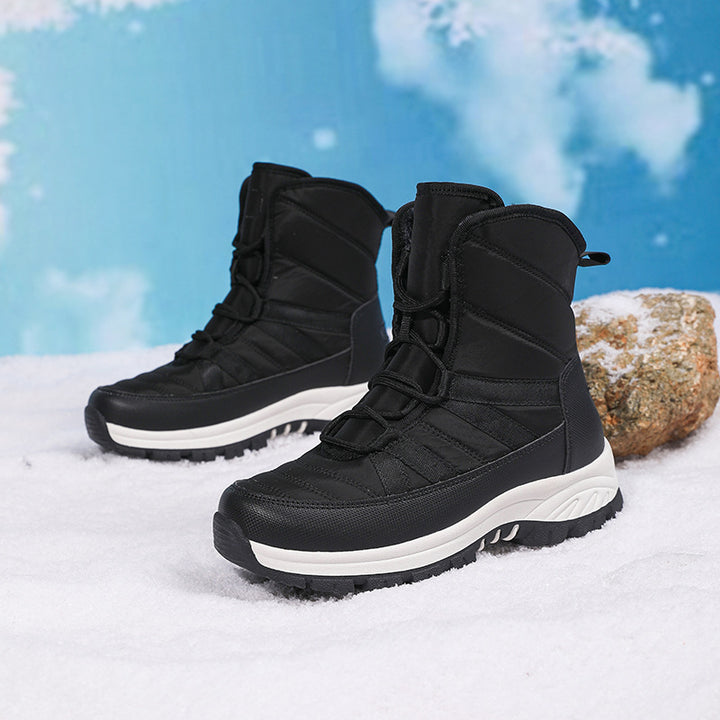 Damen Waterproof Winterstiefel mit isolierender Fütterung und rutschfester Sohle Drune