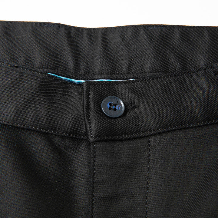 Herren Elegante Slim-Fit Anzughose mit Bügelfalte und verdeckten Taschen Drune