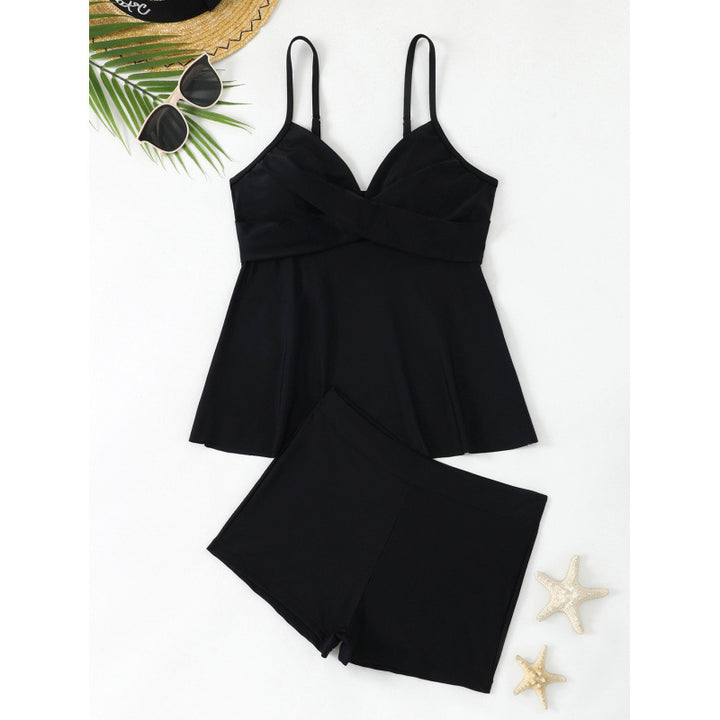 Damen Tankini-Set mit zauberhaften Punkten und modischem Schnitt Drune