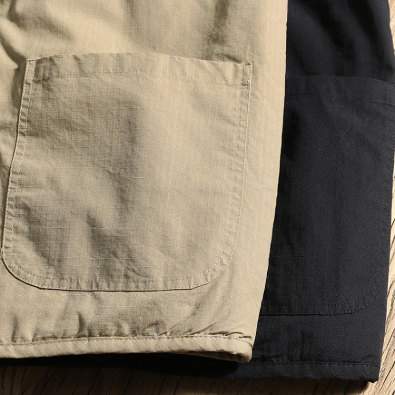 Herren gesteppte Freizeitjacke mit praktischem Kragen und innovativen Innenfutter Drune