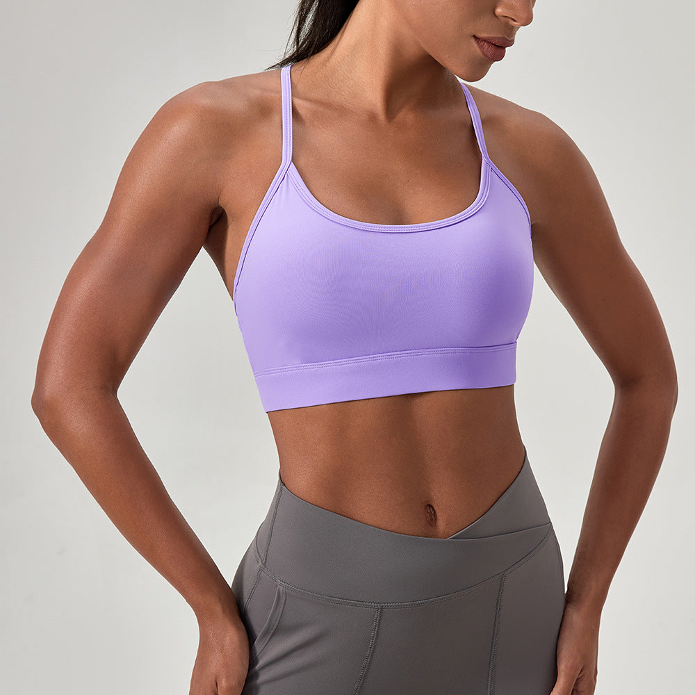 Damen Sport-Bustier mit verstellbaren Trägern und atmungsaktivem Material Drune
