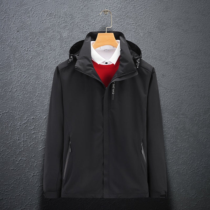 Herren Funktionale Wind- und Wetterjacke Drune