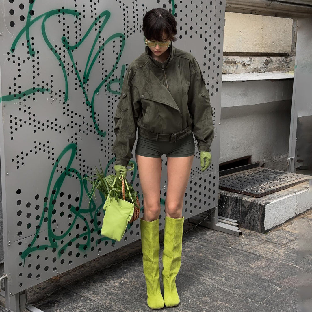Damen Urbaner Oversized-Windbreaker Drune