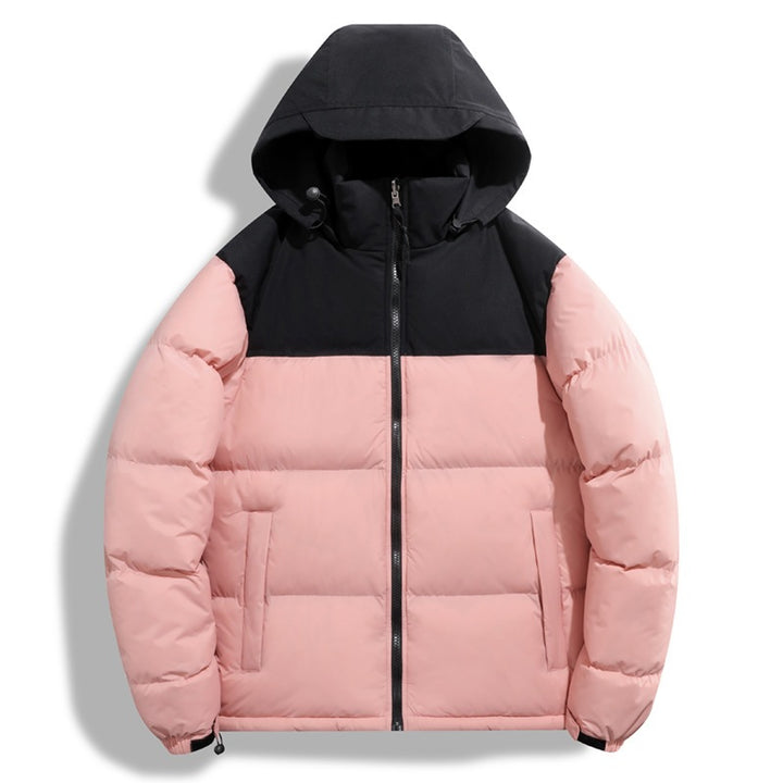 Damen Übergangsjacke mit Kapuze und farblich abgesetztem Design Drune