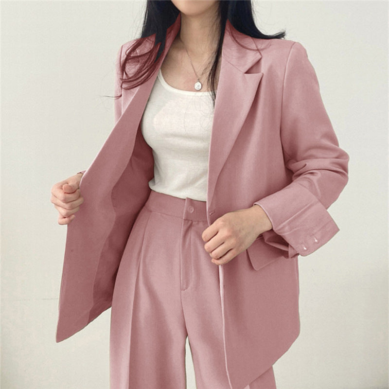 Damen Elegantes und modernes Blazer-Set Drune