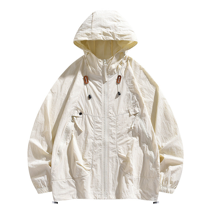 Unisex Leichte atmungsaktive Outdoor-Jacke Drune