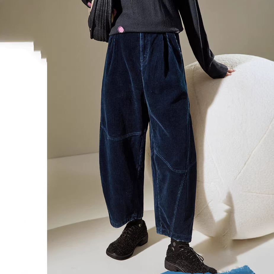Damen Bequeme und stilvolle Cord-Haremshose Drune