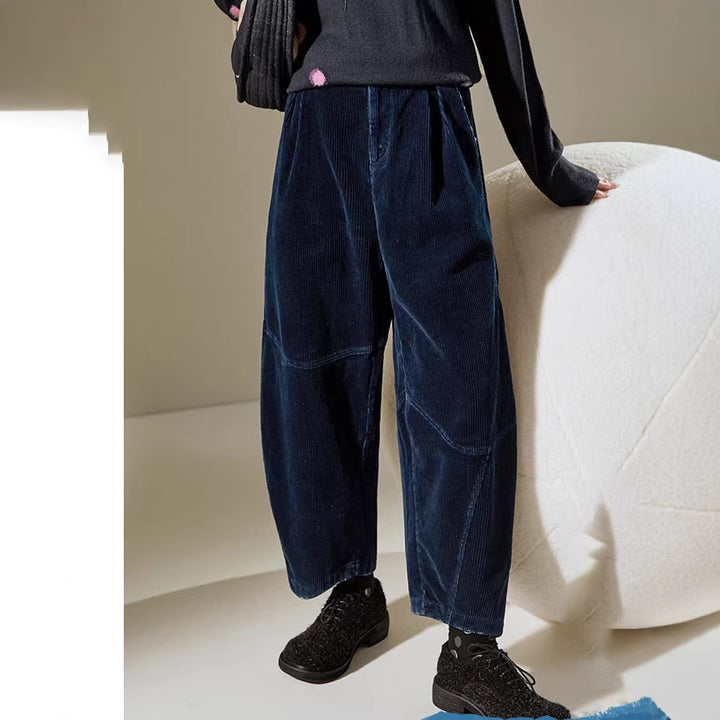 Damen Bequeme und stilvolle Cord-Haremshose Drune