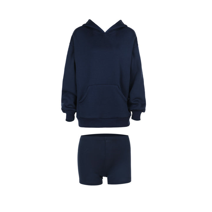 Damen Hoodie mit gemütlichem Schnitt und praktischer Kängurutasche Drune
