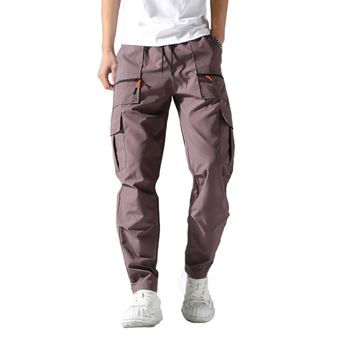 Herren Bequeme Cargo-Hose mit elastischem Bund Drune