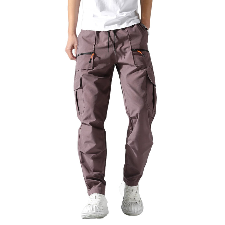 Herren Bequeme Cargo-Hose mit elastischem Bund Drune