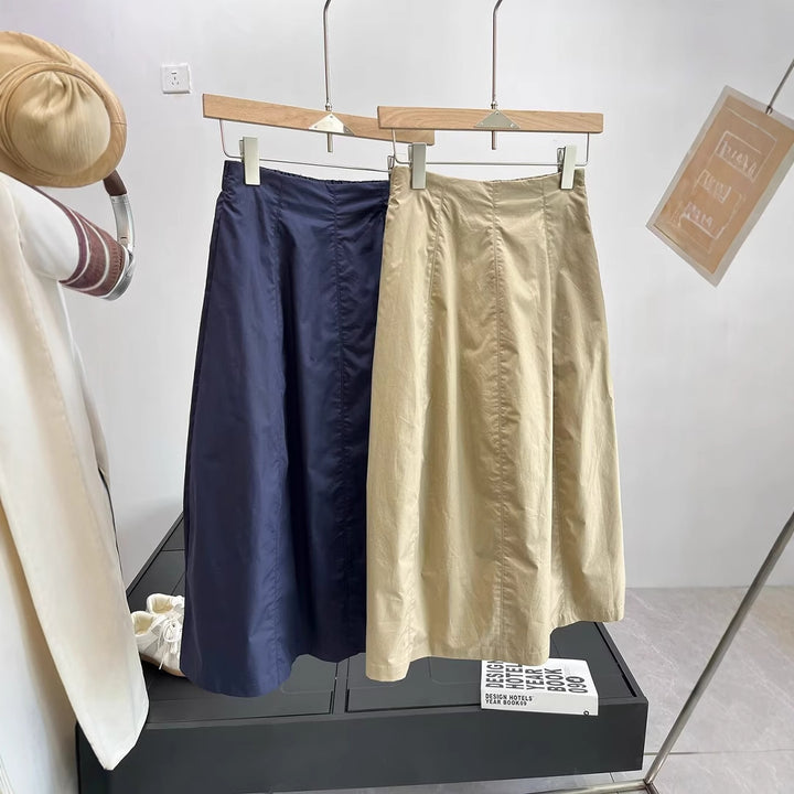 Damen Midirock mit elegantem Schnitt und praktischem Reißverschluss Drune