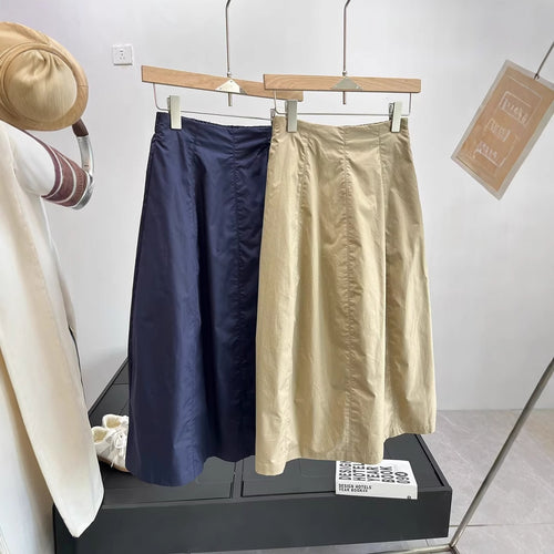 Damen Midirock mit elegantem Schnitt und praktischem Reißverschluss Drune
