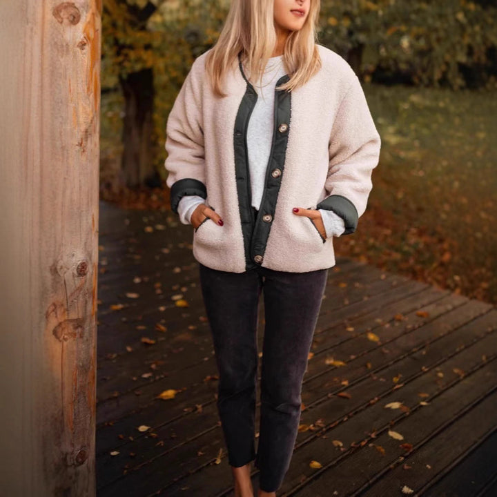 Damen Kuschelige und stylische Fleecejacke Drune