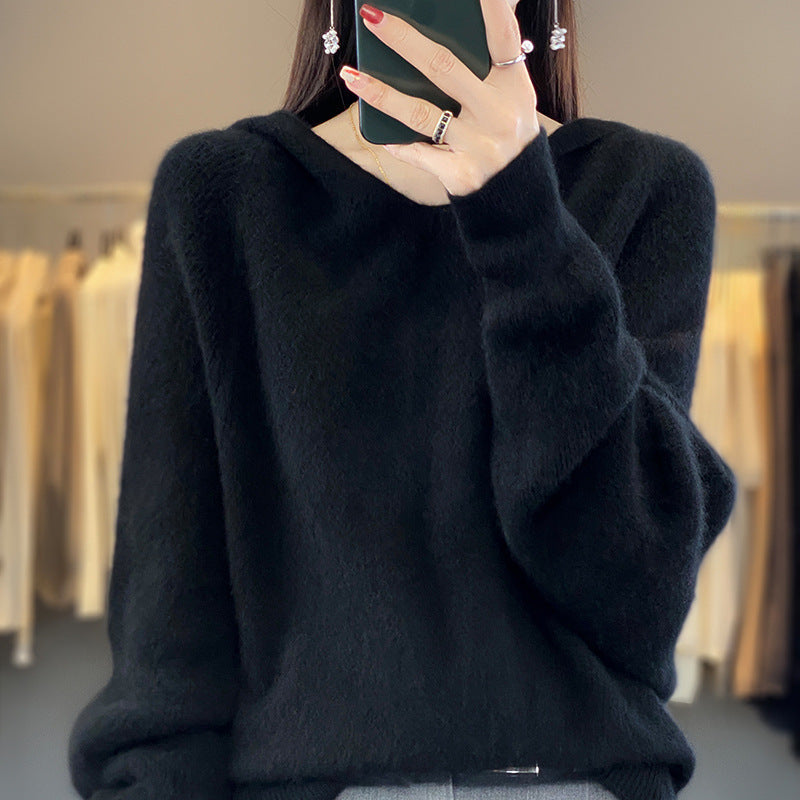 Damen Kuscheliger Rollkragenpullover Drune