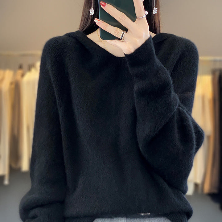 Damen Kuscheliger Rollkragenpullover Drune