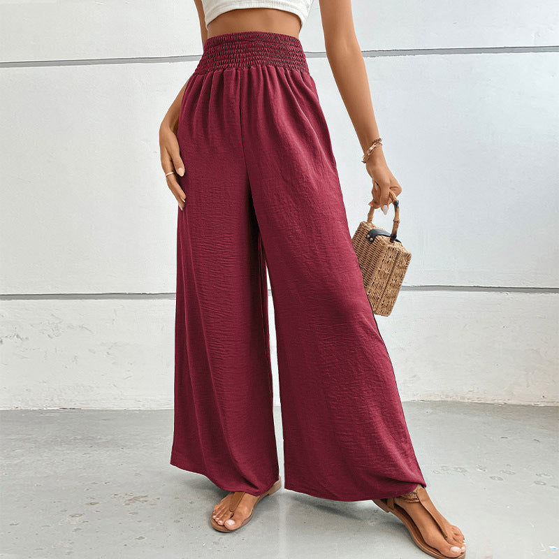 Damen Elegante Weite Sommerhose Drune