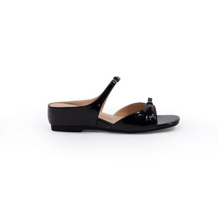 Damen elegante Sling-Pantoletten mit verstellbarem Riemen und komfortablem Fußbett Drune