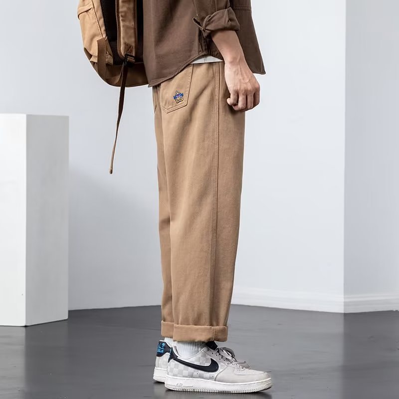 Herren Lockere Chino-Hose Drune