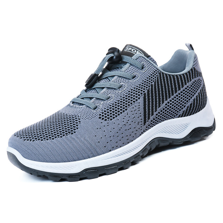 Damen nan gestrickter Slip-On Sportsneaker mit Schnellzug-Kordel Drune