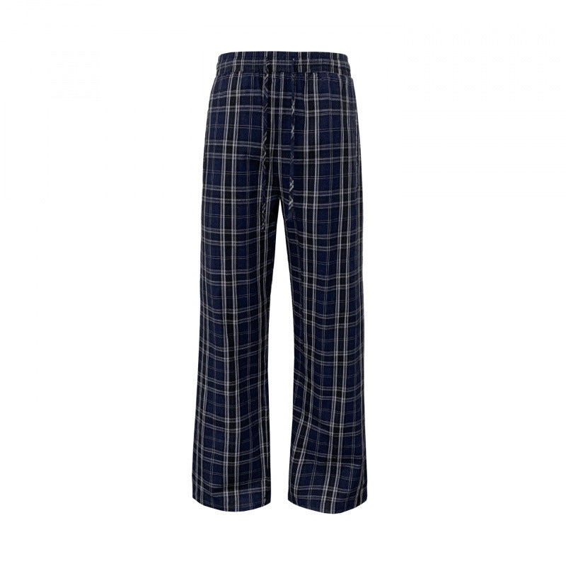 Damen Bequeme Schlafhose aus Flanell Drune
