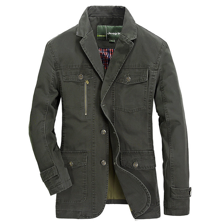 Herren Modische Utility-Jacke Drune 1788321727