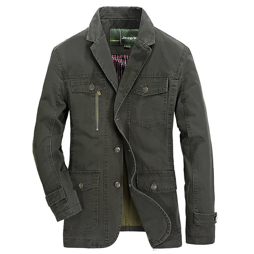 Herren Modische Utility-Jacke Drune 1788321727