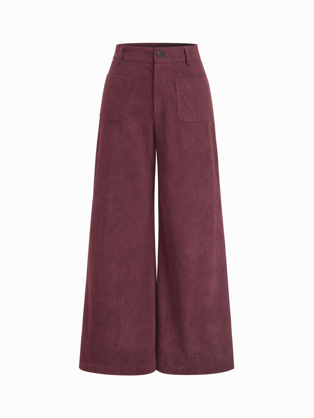 Damen Weit geschnittene Cordhose Drune