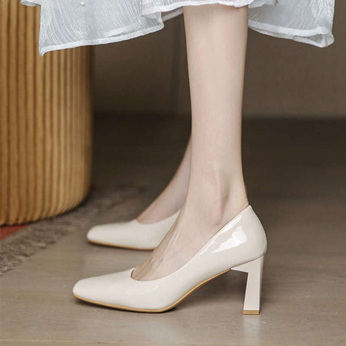 Damen Elegante und zeitgemäße Pumps mit blockierendem Absatz Drune