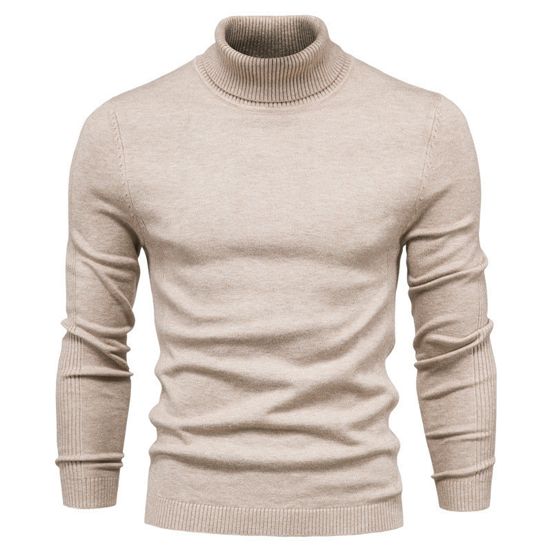 Herren Rollkragenpullover aus hochwertiger Wolle Drune