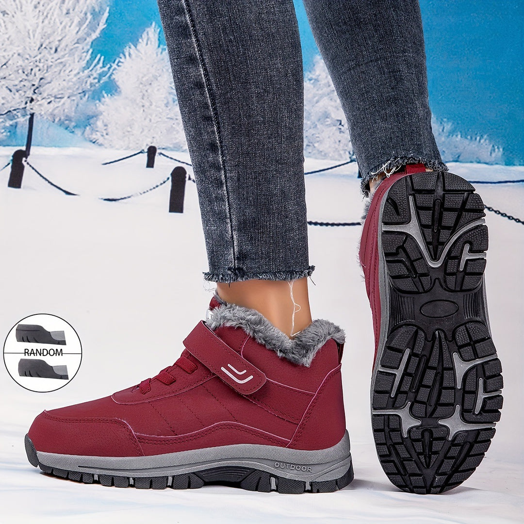 Damen Winterboots mit extra wärmendem Innenfutter und griffiger Sohle Drune