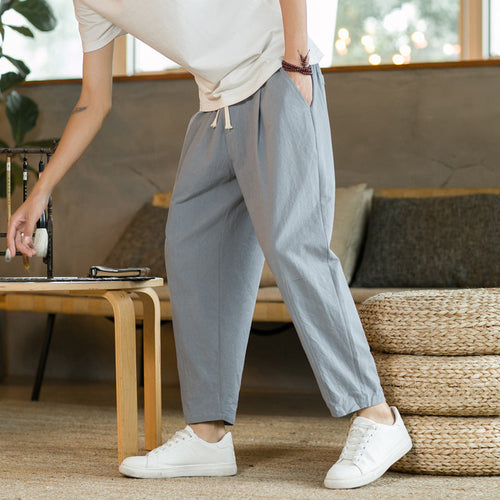 Drune | Bequeme Männerhose Mit Kordelzug