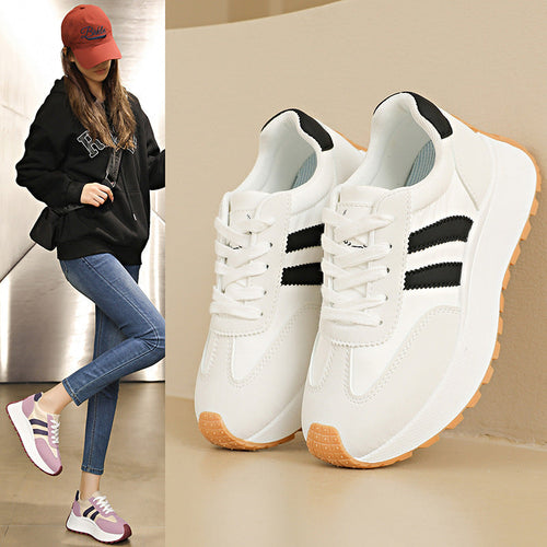 Damen Sportliche Sneakers mit dämpfender Sohle und atmungsaktiver Oberfläche Drune