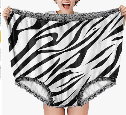 Unisex  übergroßer Satin-Spaßslip mit elastischem Bund Drune