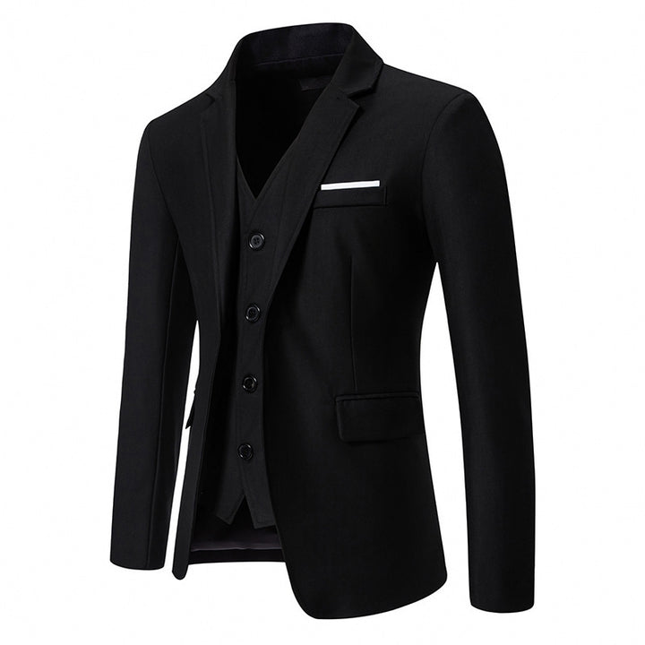 Herren elegantes Anzug-Set mit modernem Schnitt und feinen Details Drune