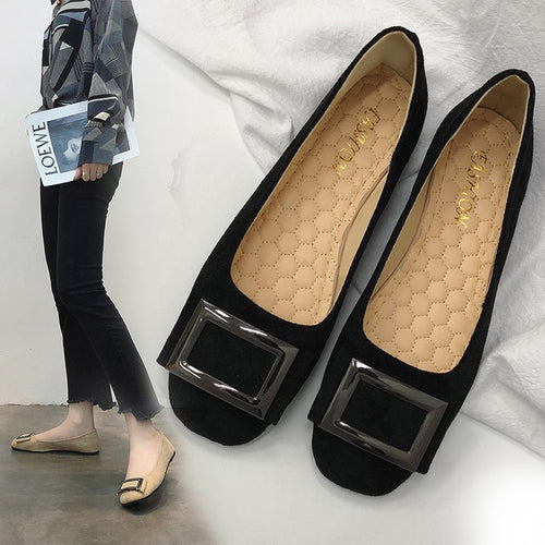 Damen Ballerinas mit eleganter Verzierung und komfortabler Sohle Drune