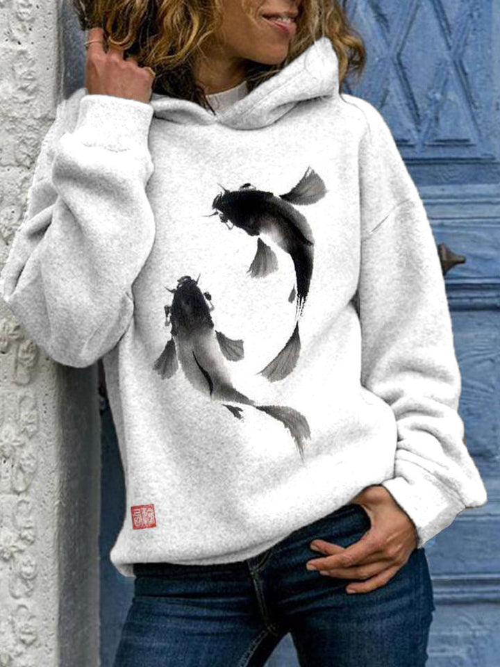 Drune | Damen Sweatshirt Mit Puffärmeln