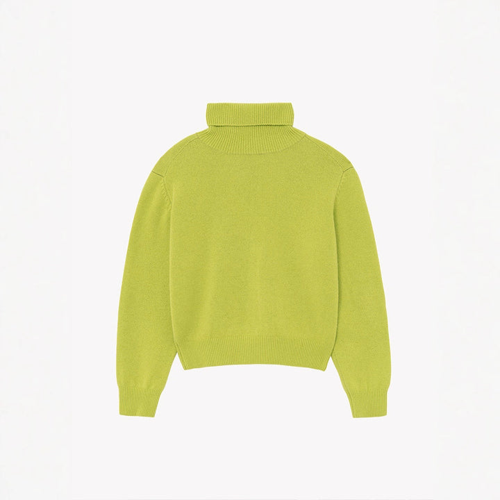 Damen Kuscheliger Rollkragenpullover aus hochwertigem Strick Drune