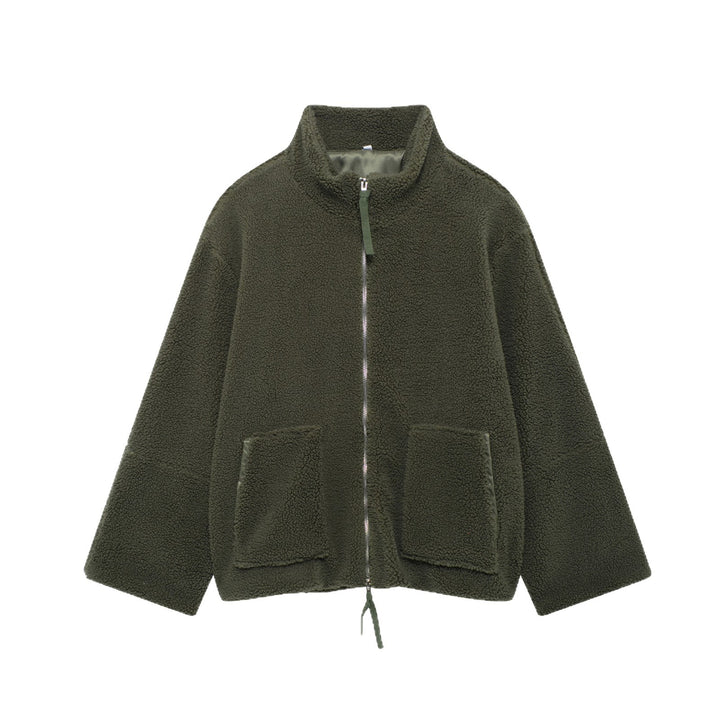 Damen Kuschelige Fleecejacke  1787866777