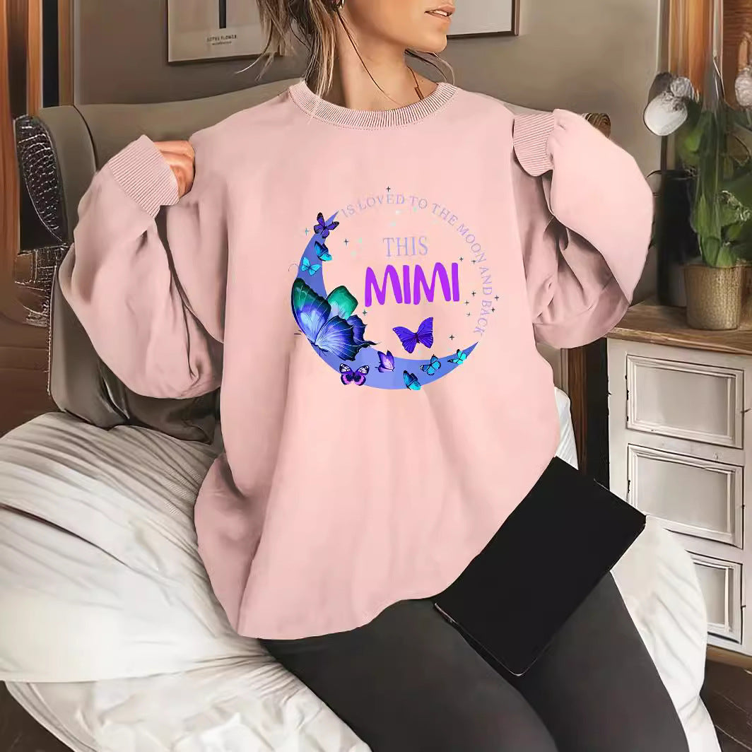 Damen Grafischer Sweatshirt Drune