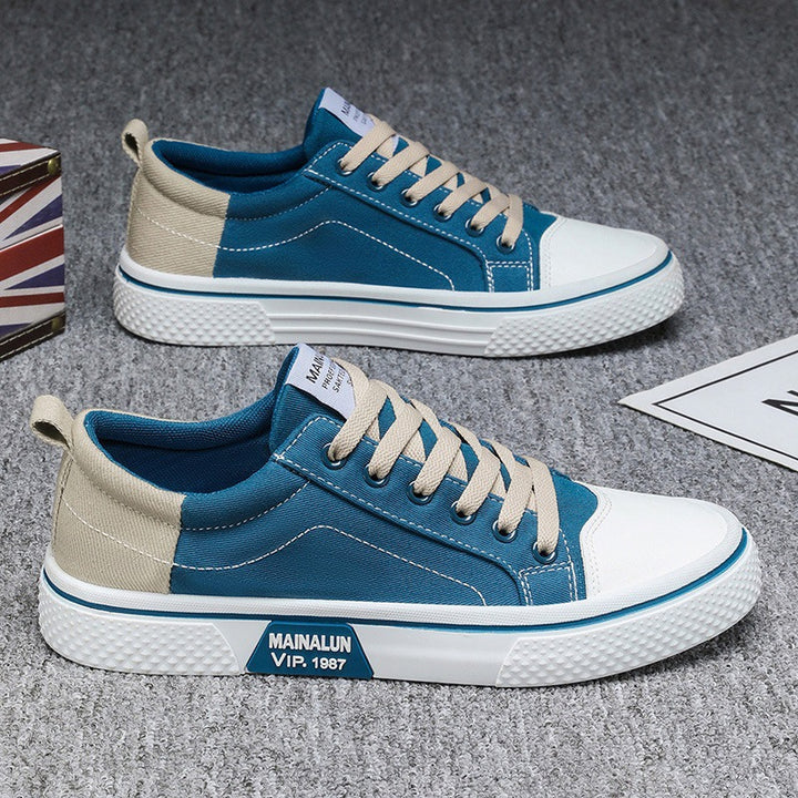 Herren Sportliche Sneakers mit kontrastierenden Einsätzen Drune